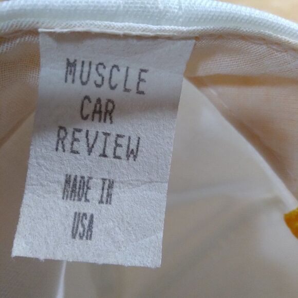 Vintage Muscle Car Review Magazine Snap Back Hat - Picture 7 of 8
